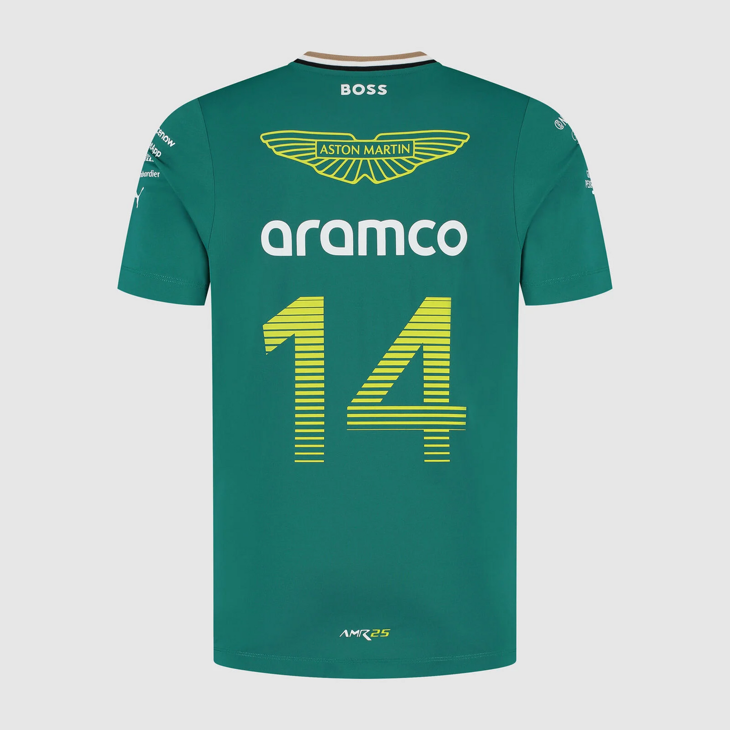CAMISETA ASTON MARTIN TEAM MASCULINA ALONSO 2025