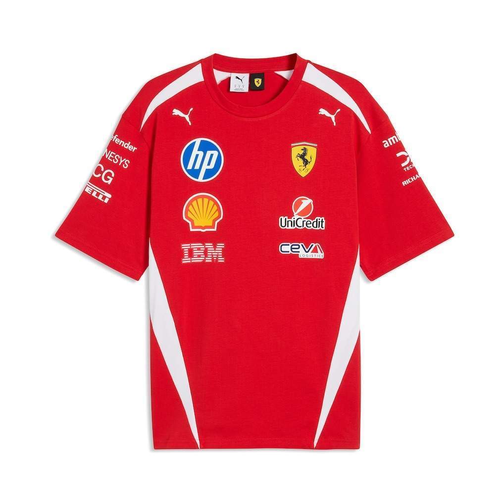 CAMISETA SCUDERIA FERRARI TEAM 2026
