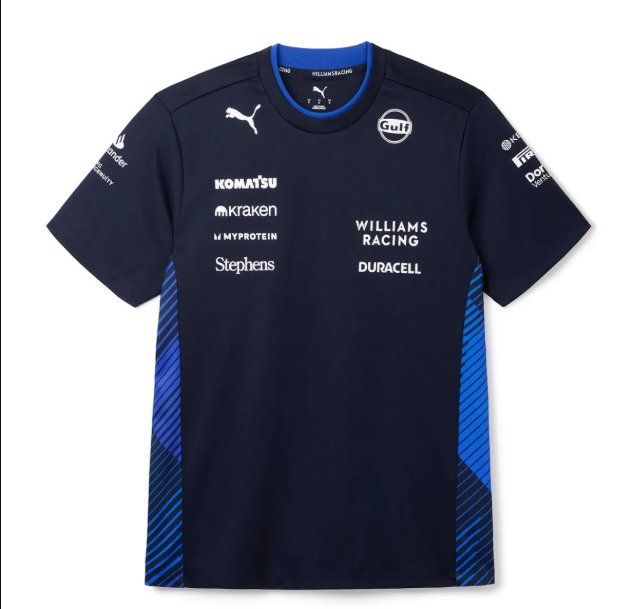 CAMISETA WILLIAMS TEAM MASCULINA 2025