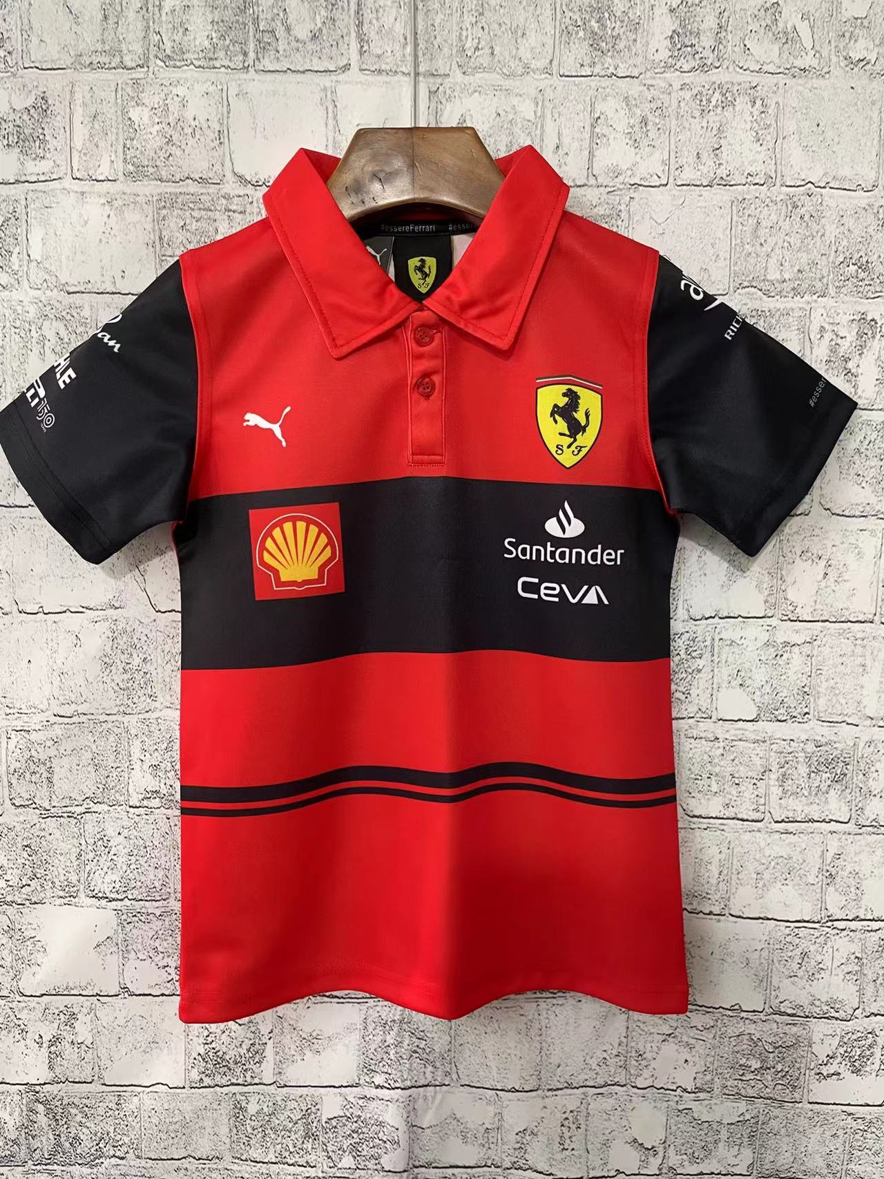 CAMISETA FERRARI TEAM INFANTIL POLO