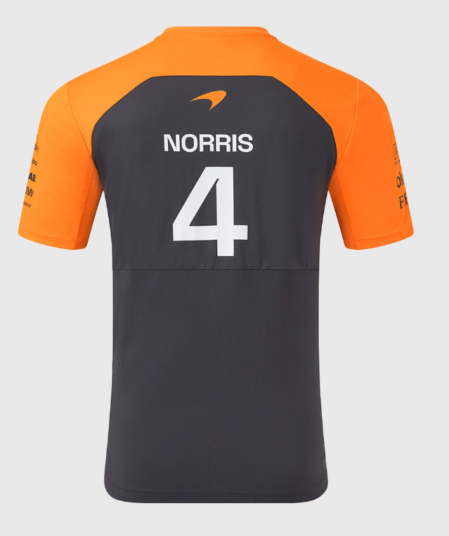 CAMISETA MCLAREN TEAM MASCULINA 2025 NORRIS