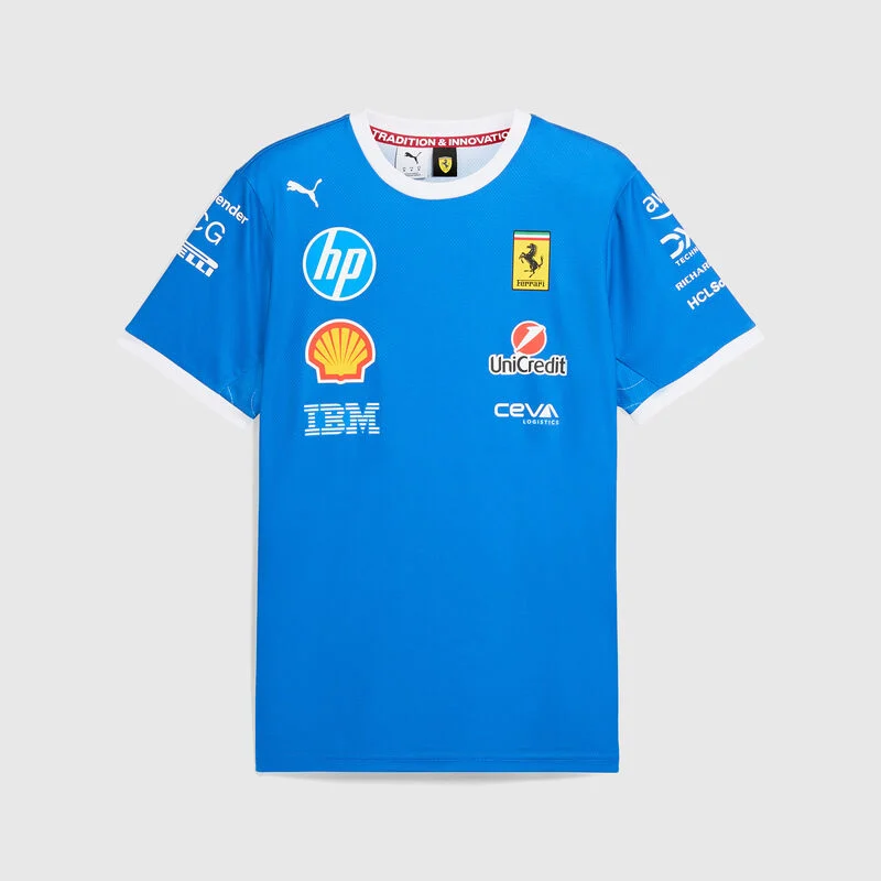 CAMISETA SCUDERIA FERRARI EDIÇÃO MONZA 2025