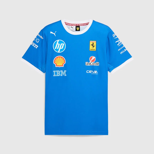 CAMISETA SCUDERIA FERRARI EDIÇÃO MONZA 2025