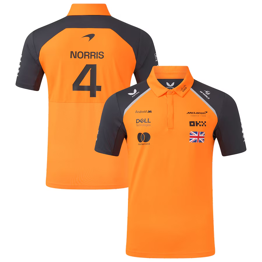 CAMISA MCLAREN POLO MASCULINA NORRIS 2025
