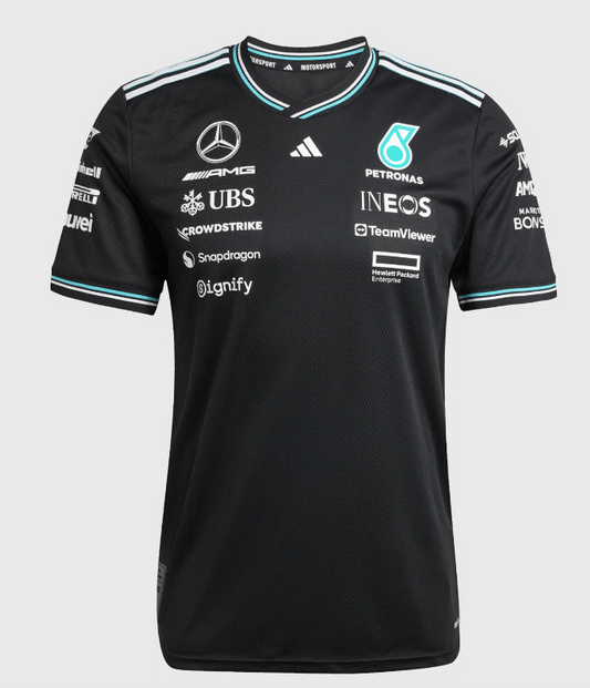 CAMISETA MERCEDES TEAM MASCULINA 2025