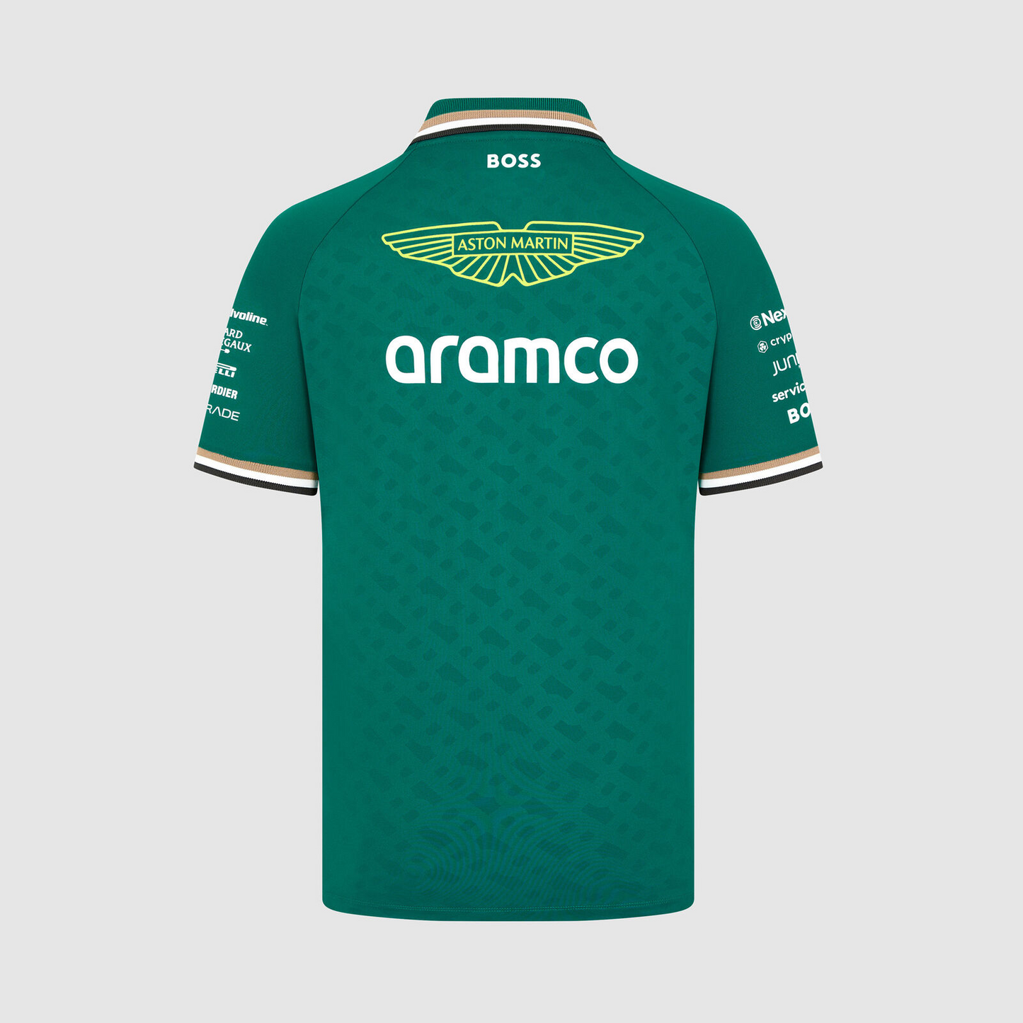 CAMISETA ASTON MARTIN TEAM MASCULINA POLO