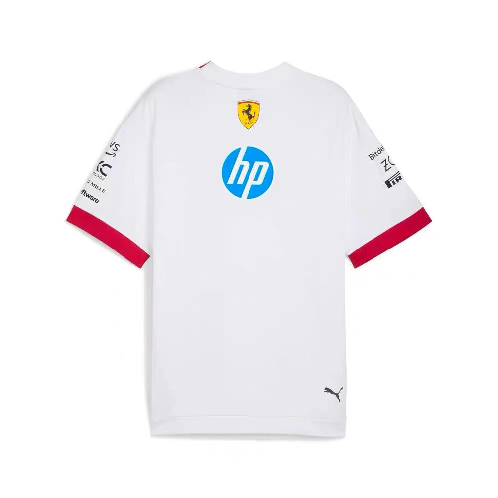 CAMISETA SCUDERIA FERRARI ESPECIAL MIAMI TEAM MASCULINA 2025