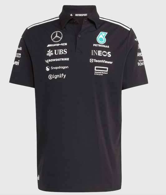 CAMISETA MERCEDES TEAM MASCULINA POLO 2025