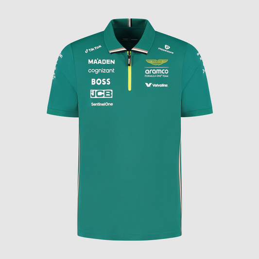 CAMISETA ASTON MARTIN TEAM MASCULINA 2025