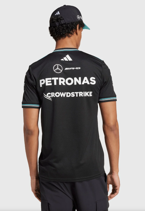 CAMISETA MERCEDES TEAM MASCULINA 2025
