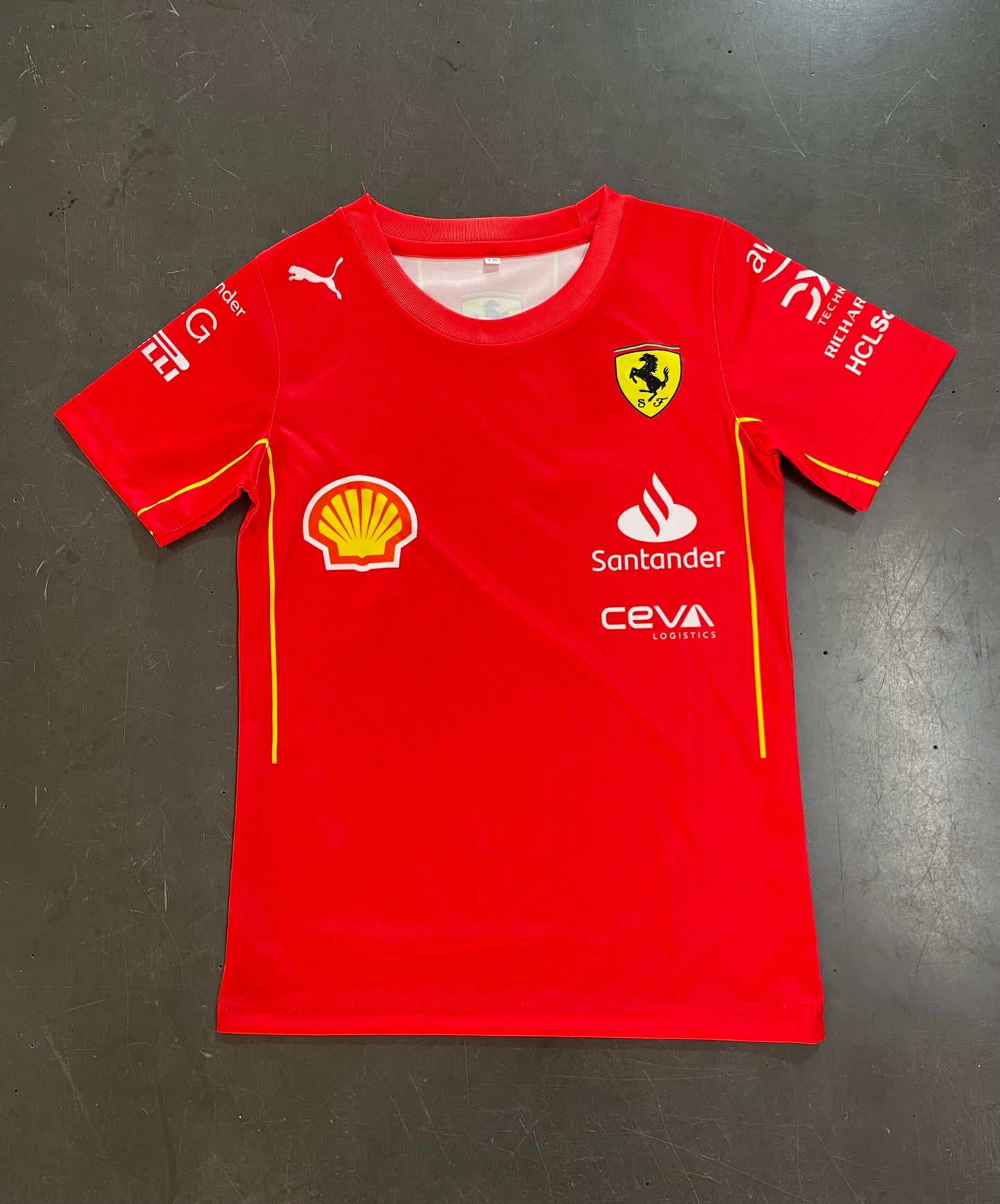 CAMISETA FERRARI TEAM INFANTIL