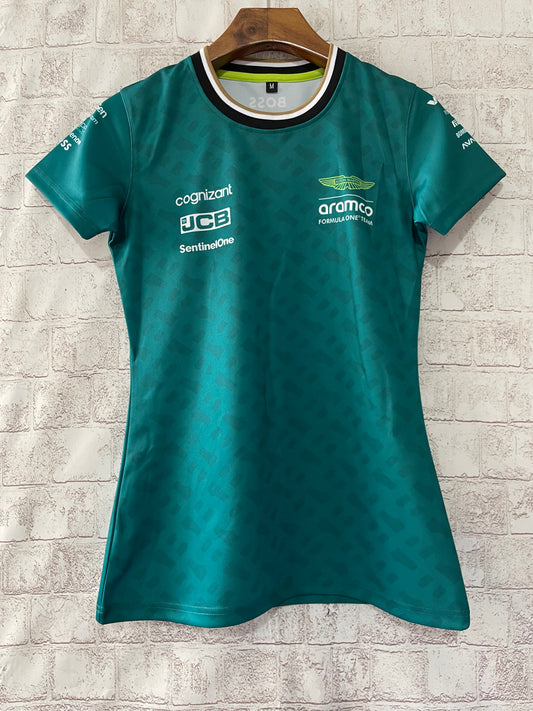 CAMISETA ASTON MARTIN TEAM FEMININA