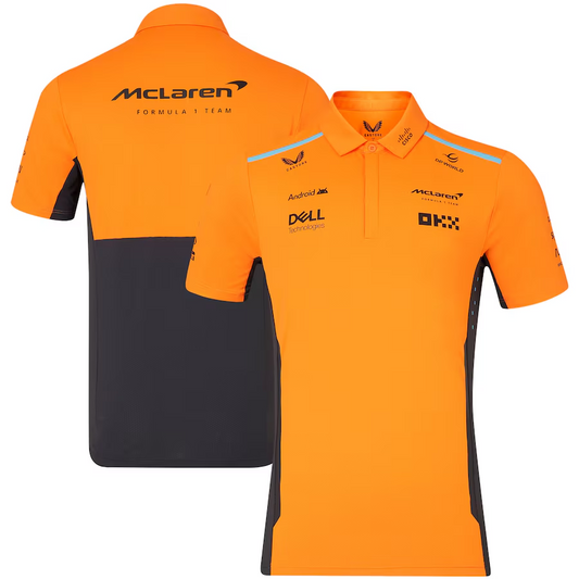 CAMISETA MCLAREN POLO TEAM MASCULINA