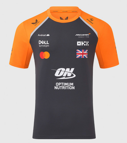 CAMISETA MCLAREN TEAM MASCULINA 2025
