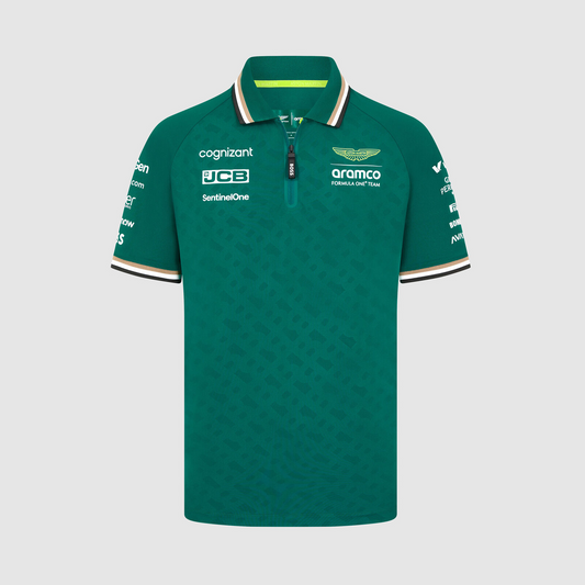 CAMISETA ASTON MARTIN TEAM MASCULINA POLO