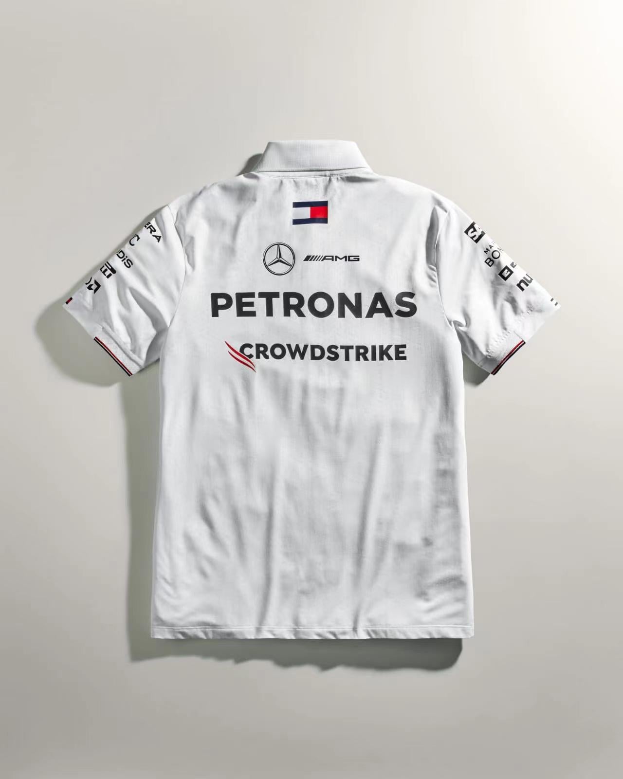 CAMISETA MERCEDES TEAM MASCULINA POLO