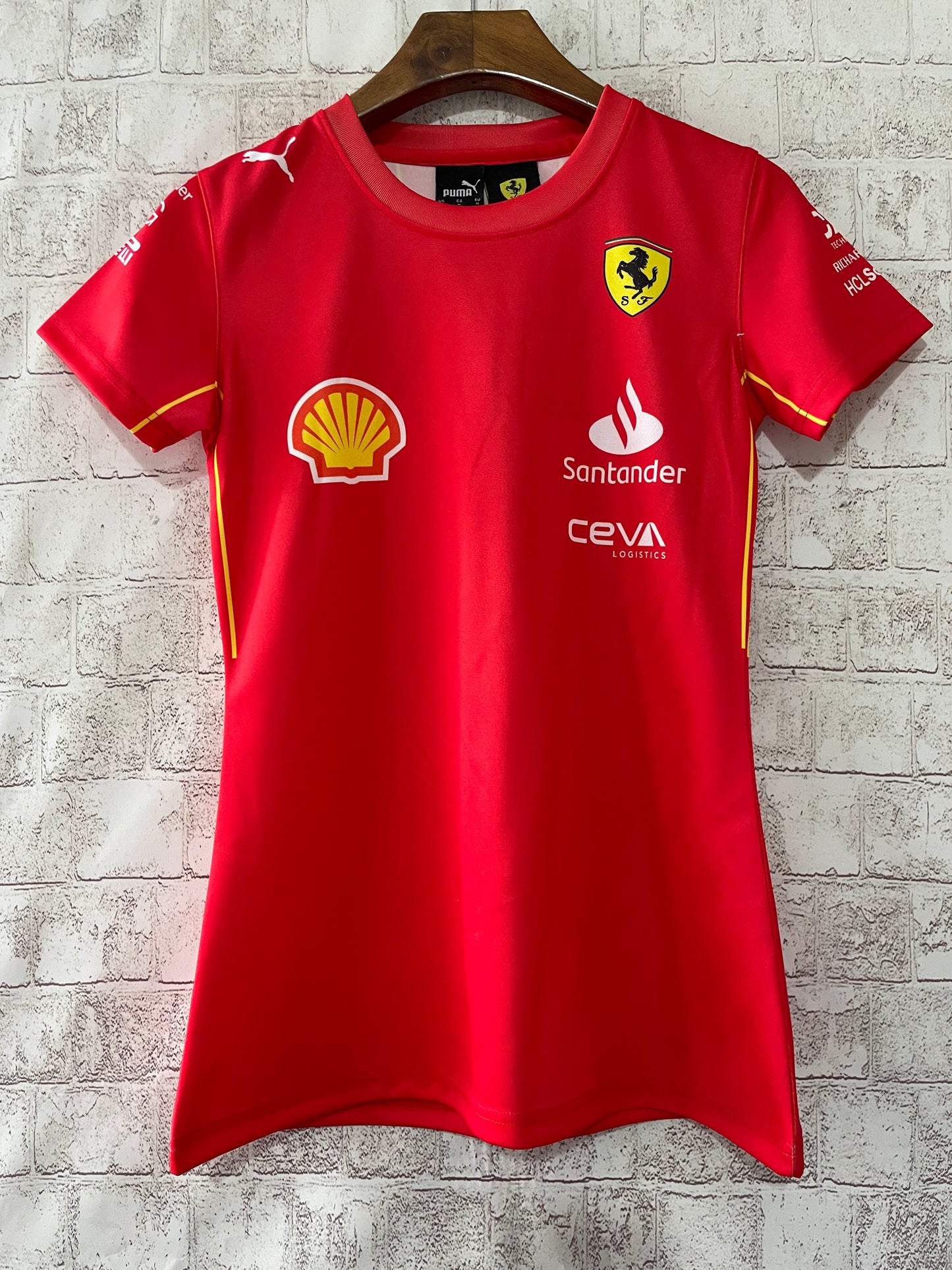 CAMISETA SCUDERIA FERRARI TEAM FEMININA