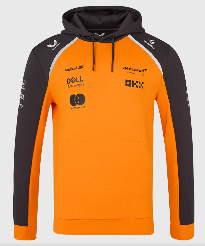 JAQUETA MOLETOM MCLAREN TEAM 2025