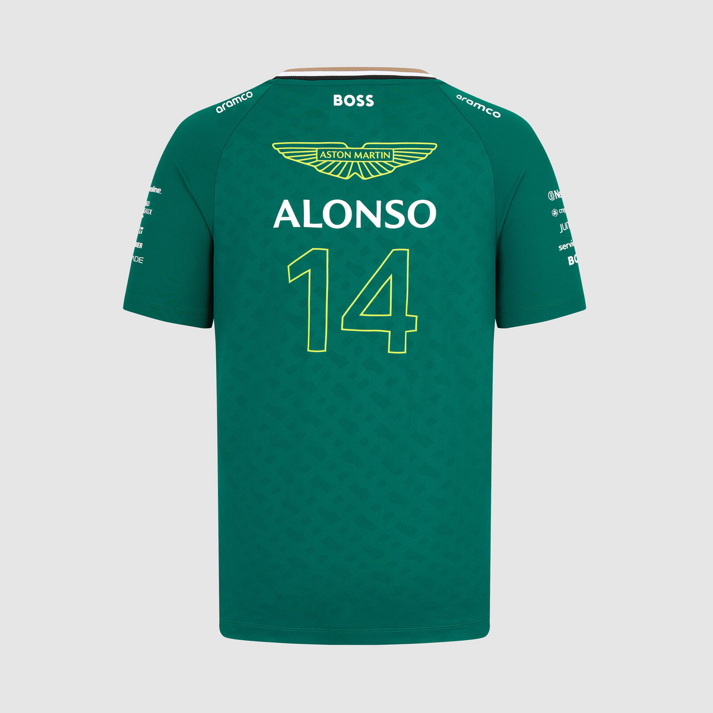 CAMISETA ASTON MARTIN TEAM MASCULINA ALONSO